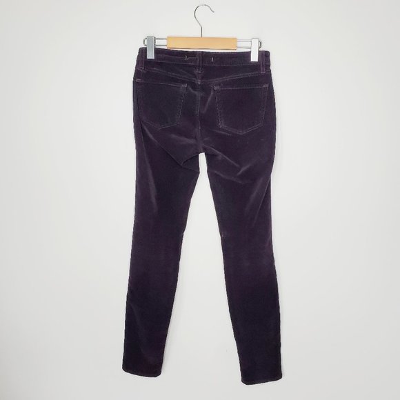 J BRAND Purple Corduroy Skinny Jeans - Picture 4 of 11